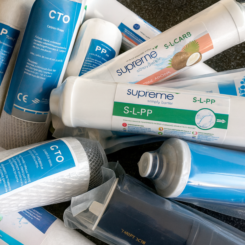 Ersatzfilter & Membranen für Untertisch-Osmoseanlagen vital-RO