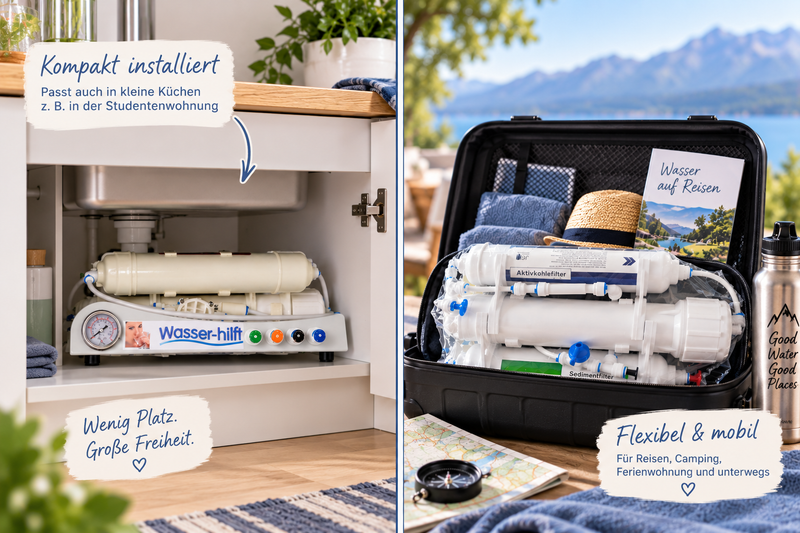 vital-RO mobil & kompakt - für Reise bzw. bei wenig Platz