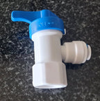 Absperrkugelventil für RO-Speichertank -1/4" Schnellanschluss