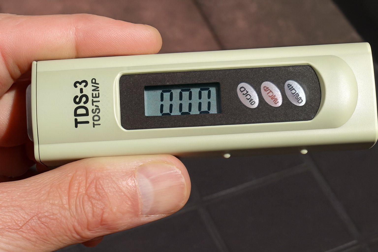 TDS-3-Präzises Messgerät für Wasserqualität und Umkehrosmoseanlagen von HM