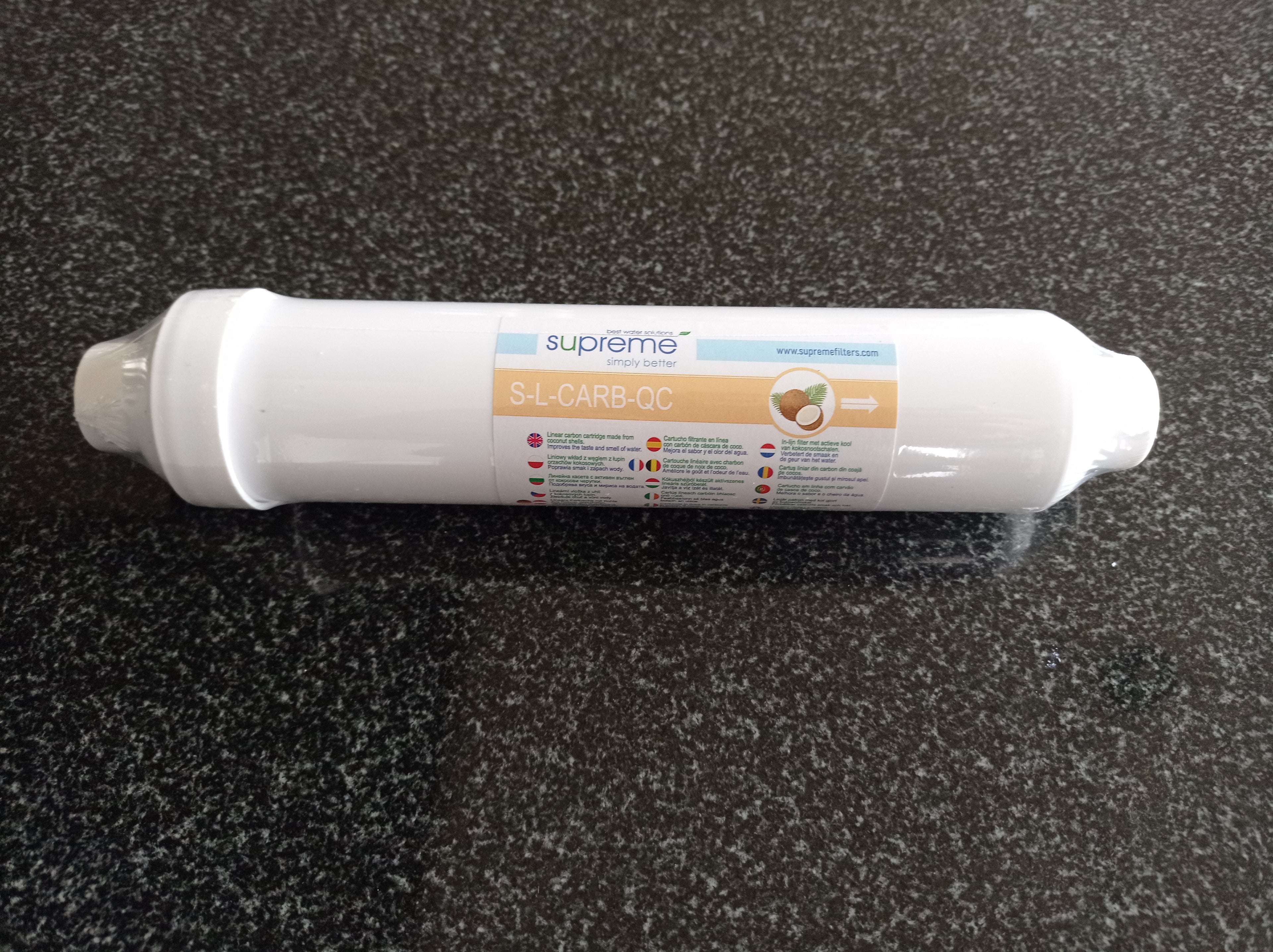 Ersatz-Filter 1-teilig (einzeln: nur Postcarbon) für vital-RO-solid, vital-RO-permeat, Direct Flow