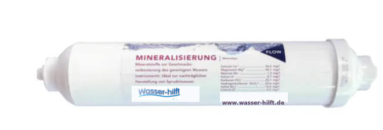 Ersatz-Filter Mineralisierung: Mineral-Balance-121 für Untertisch-Osmoseanlage vital-RO-mineral-6