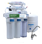 Die Mineralisierende mit Tank: 6-stufige Osmose-Anlage für Untertisch-Einbau ~ vital-RO-mineral-6