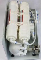 Die Kompakte: 3-stufige Osmose-Anlage ohne Tank für mobile/enge Zwecke ~ vital-RO-compact-3