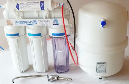 Die Solide mit Tank: 5-stufige Osmose-Anlage zum Untertisch-Einbau ~ vital-RO-solid-5m